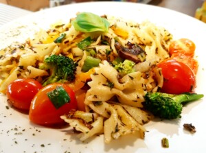 Gemüse Pasta - Mittagstisch Mittagessen Biodelikat Bad Tölz