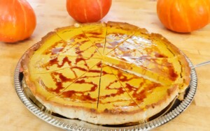 Kürbiskuchen Pumpkin pie - Backtheke Bioladen Biodelikat Bad Tölz